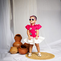 Patch Embroidered Frock