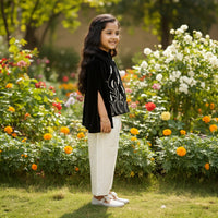 Jumpsuit with Black Cape