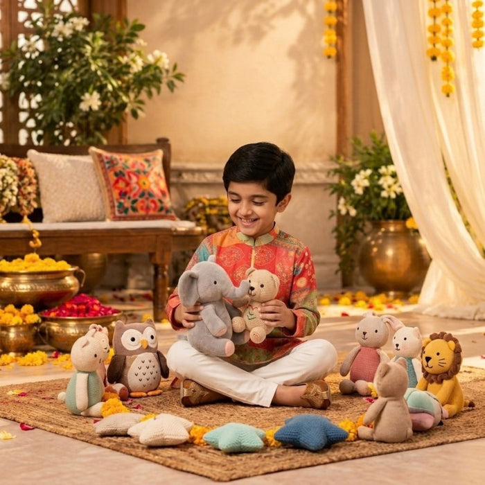 Tropical Floral Kurta With Pyjama