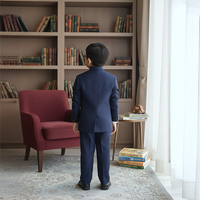 Blue Bandgala and Pant Set