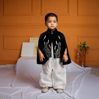 Jumpsuit with Black Cape