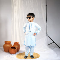 Mirror Work Kurta Set