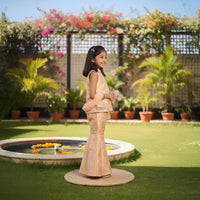 Peach Kurti Stylish Pant with Dupatta