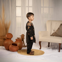 Asymmetrical Kurta Pant Set
